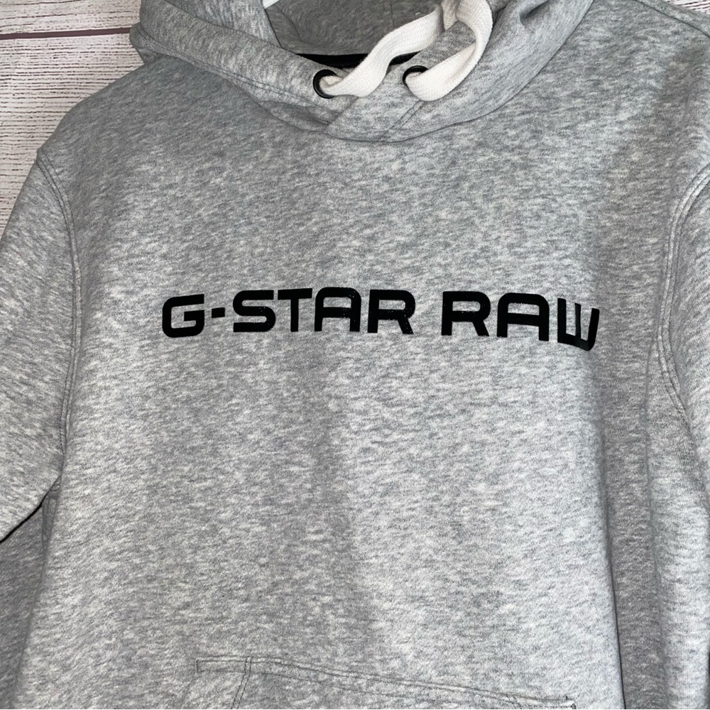 G-STAR RAW gray hoodie - Picture 3 of 8